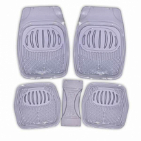 Коврик салона SKYWAY Rain-1 5пр. Ванночка Виниловый Серый прозрачный (п:69*48см,с:60*26см,з:48*48см